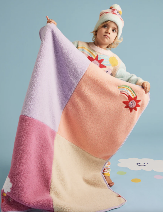Halcyon nights - sherpa blanket | we live in the sky - Image 2