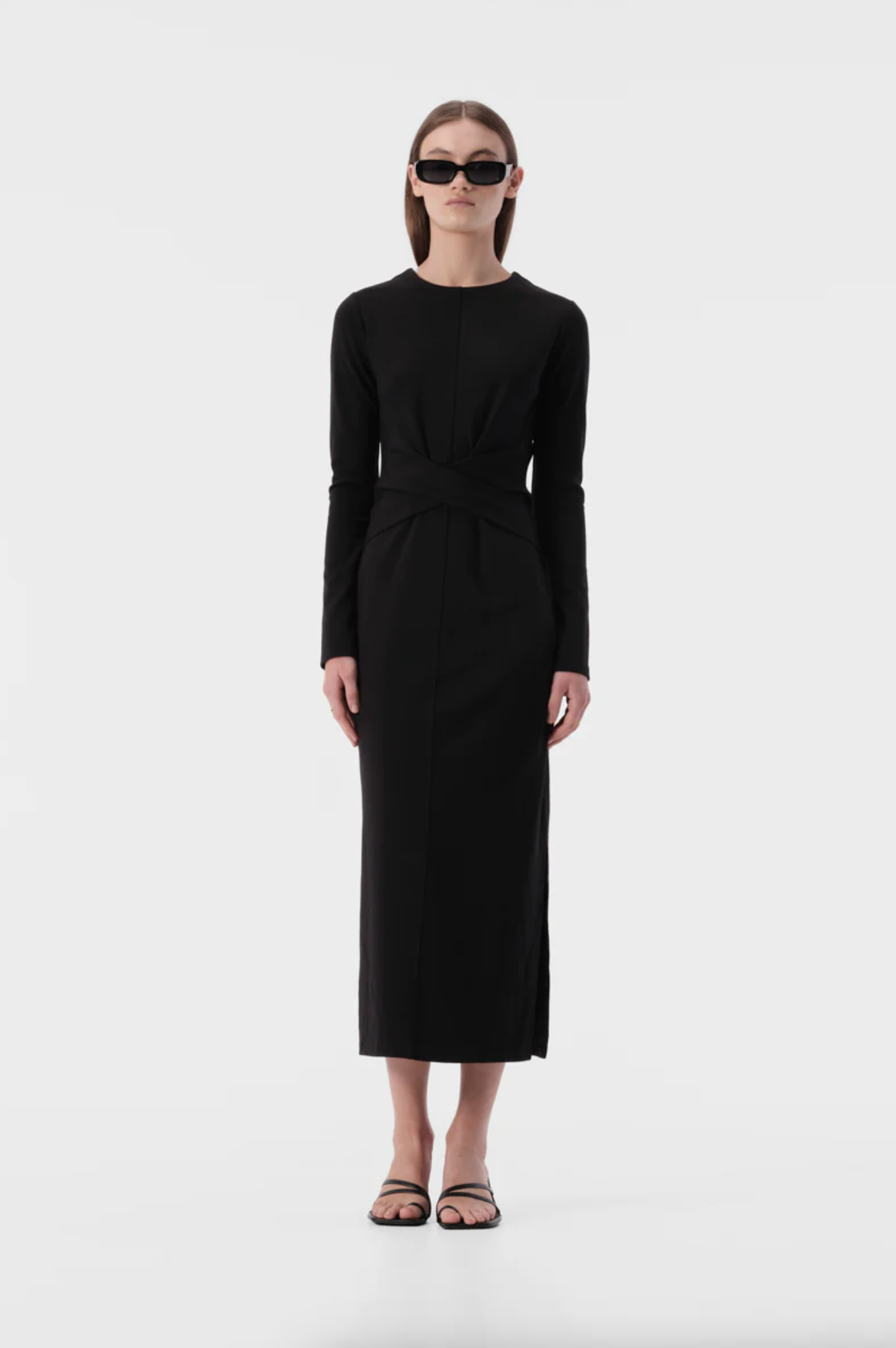 Elka collective – Rebecka dress | black – Nixon + Maude