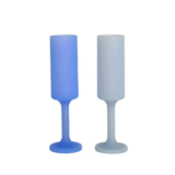 Silicon unbreakable glass | flute | Sky & kingfisher