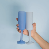Silicon unbreakable glass | flute | Sky & kingfisher - Image 3