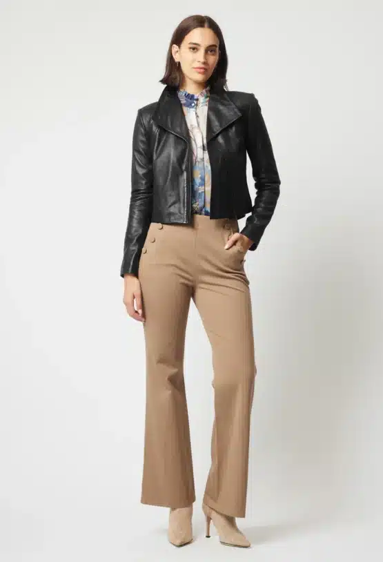 Once was - Phoenix flared leg pant | sesame - Image 2