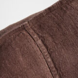 eadie lifestyle - Luca® Linen Cushion - Chocolate - Image 4