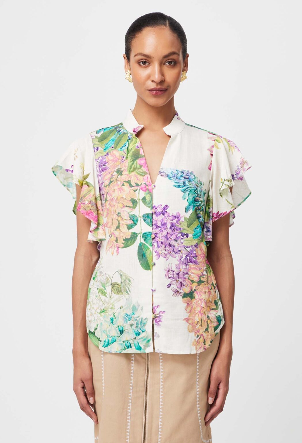 1001128 MaFanasi Top - Wisteria