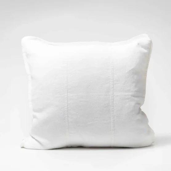 eadie lifestyle - Luca® Linen Cushion - Off White - Image 2