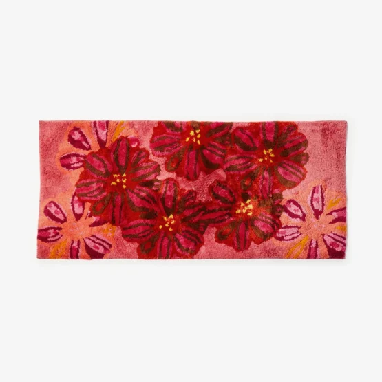 Bonnie & neil - Candy pink long bath mat