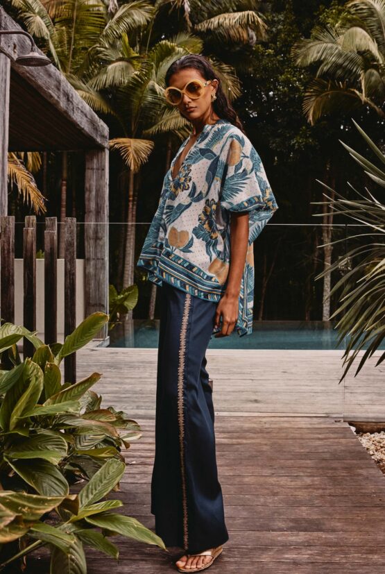 once was - kimona top | tukano print - Image 2