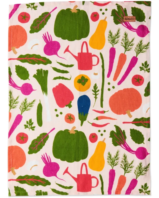 kip & co - Kip&Co x Stephanie Alexander Stephanie's Harvest Linen Tea Towel