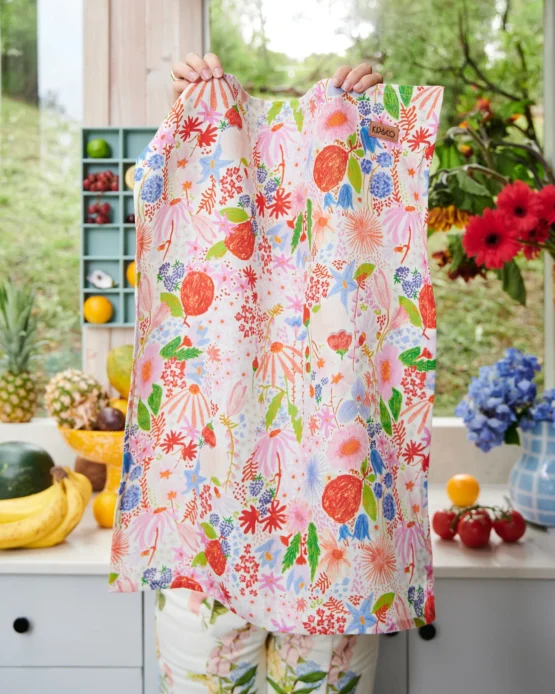 kip & co - Meandering Meadow Linen Tea Towel