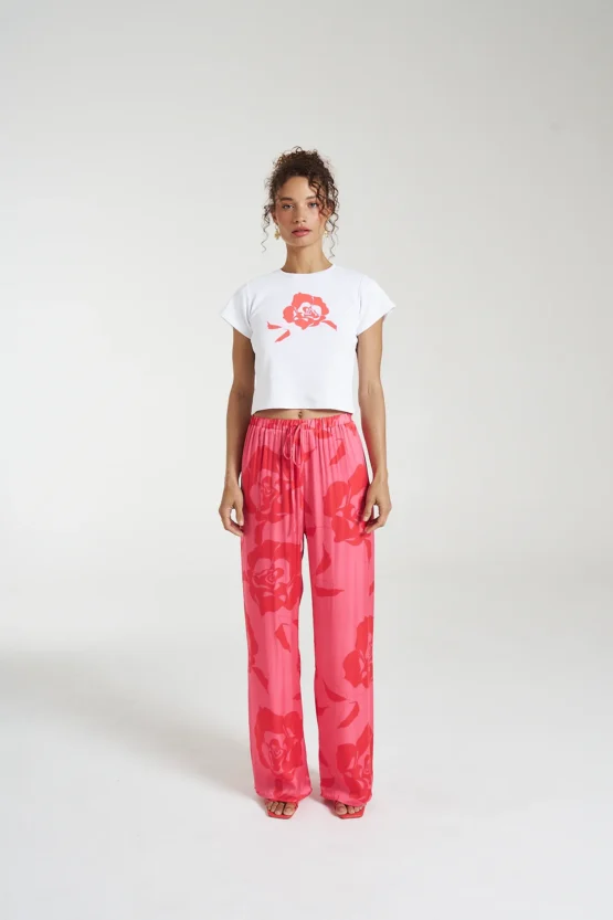 summi summi - elastic waist pant | a rose by any other name