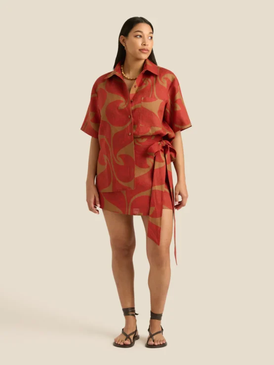 Soleil soleil - zuri mini skirt | wave spice