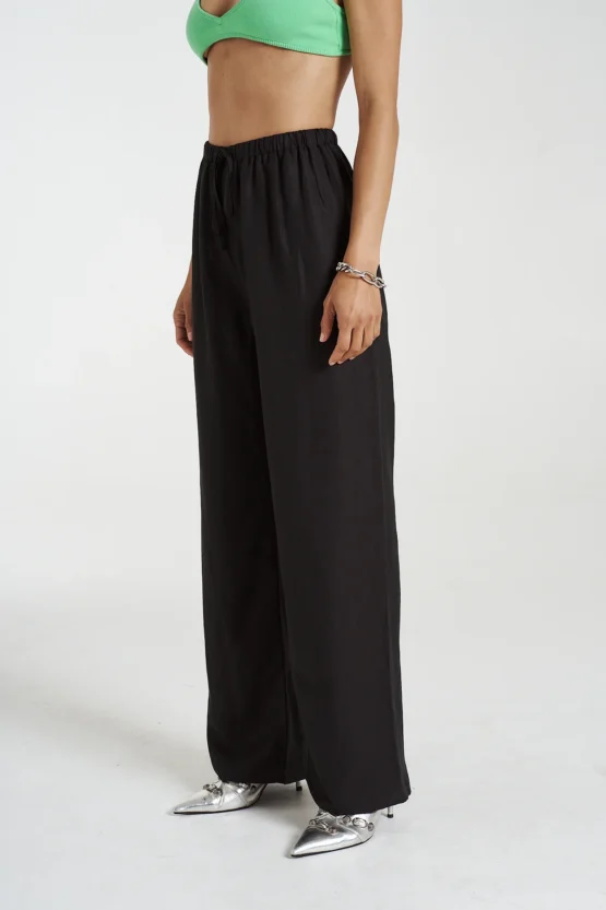 Summi summi - elastic waist pant | Midnight black - Image 3