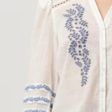 once was - fleurine slub shirt - Image 8