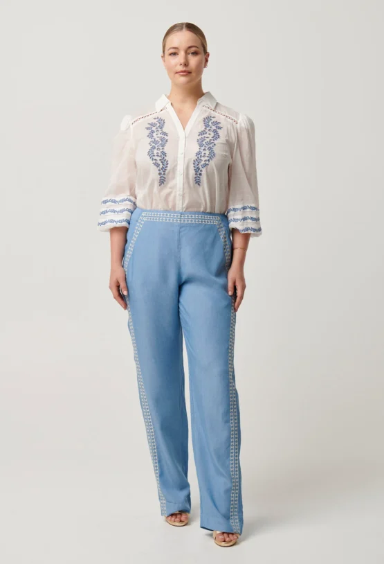 once was - fleurine slub shirt - Image 6