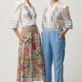 once was - fleurine slub shirt - Image 2