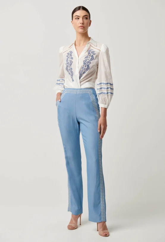 once was - fleurine slub shirt - Image 7
