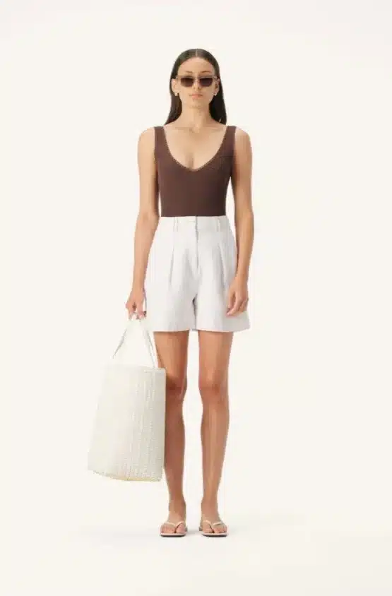 Elka collective - Cassis short | white