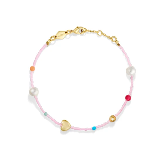 anni lu - Oh So Fine Bracelet - Sweet Pink