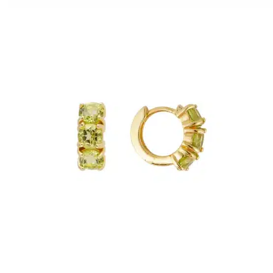 Fairley - peridot huggies