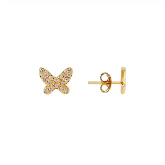 Fairley - butterfly pave studs