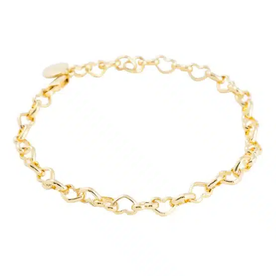 Fairley - vintage heart chain bracelet