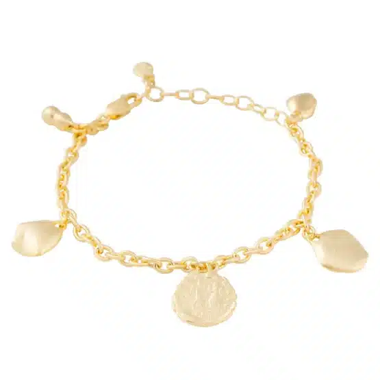 Fairley - gold nomad trinket bracelet