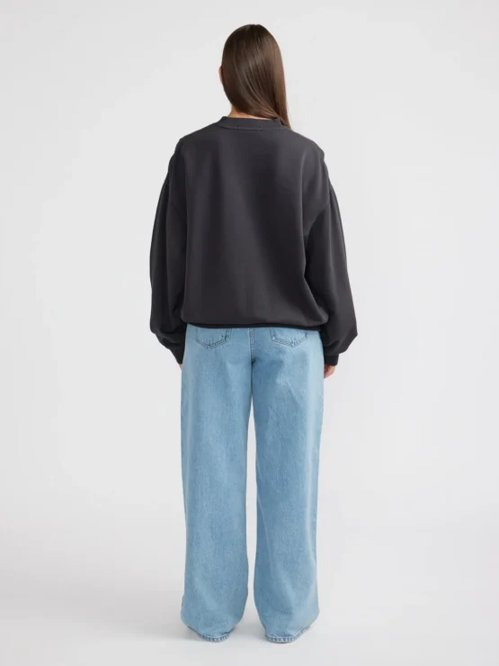 ena pelly - antique flower sweatshirt | vintage black - Image 3