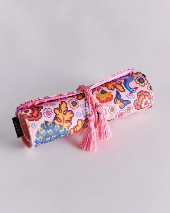 kip & co - Lyon Velvet Jewellery Roll - Image 2
