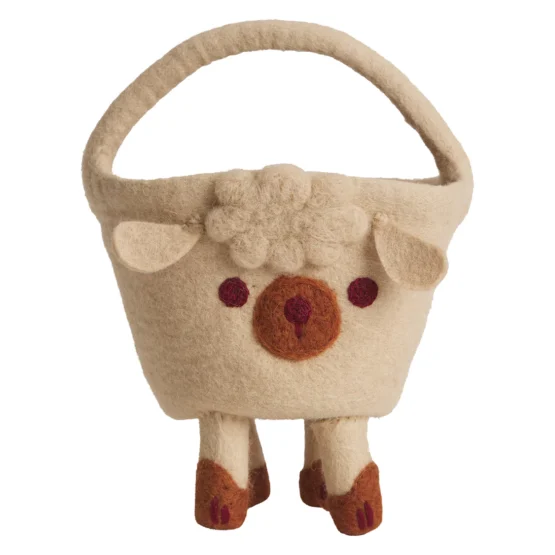 Sage x clare - Mavis felt basket
