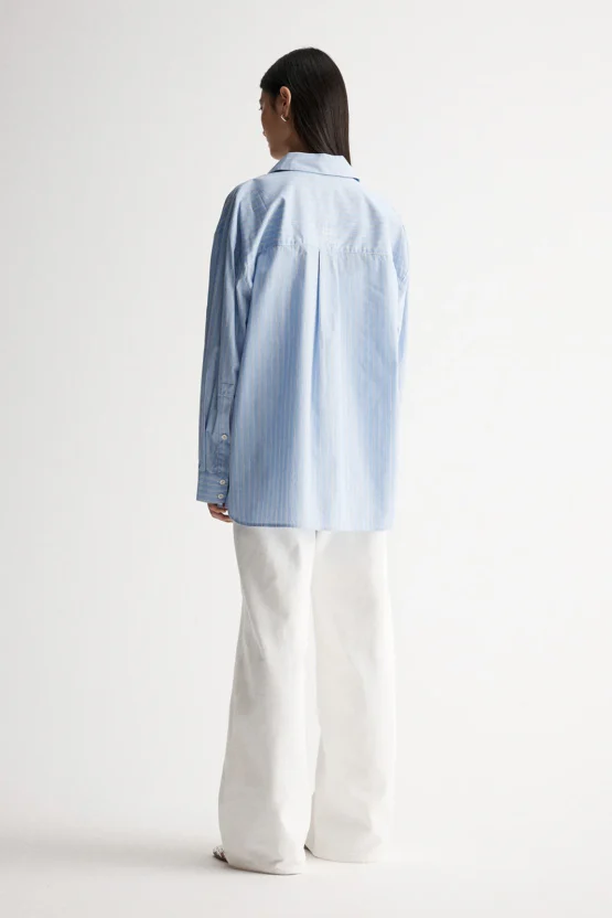 Elka collective - Pelli shirt | blue stripe - Image 2