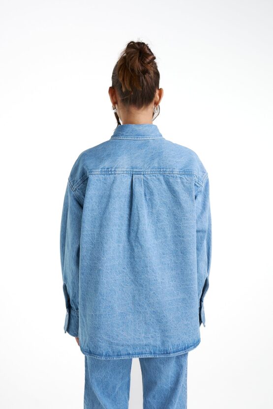 Summi summi - boss shirt | blue denim - Image 3