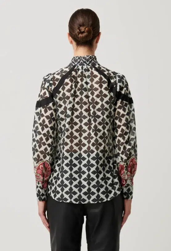 once was - astrid panel shirt | country tapestry - Image 4