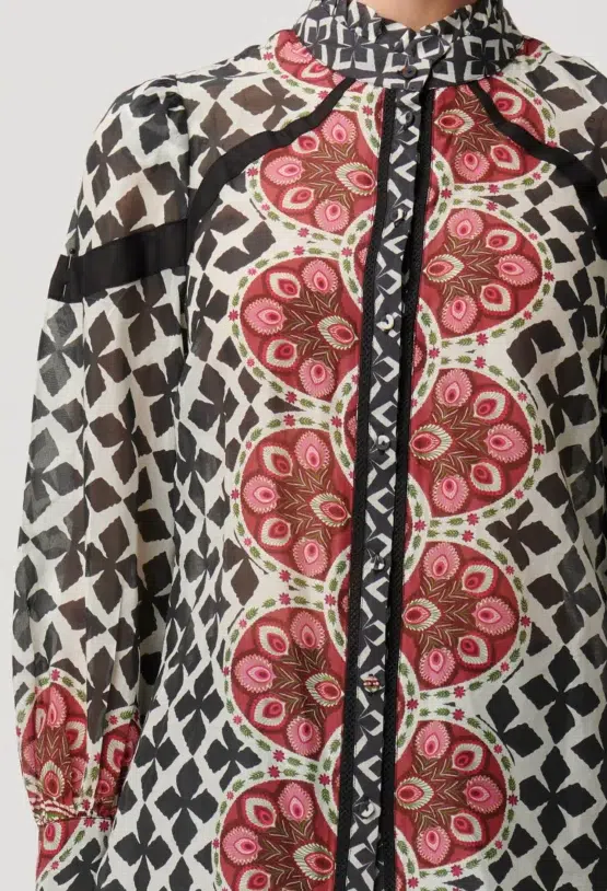 once was - astrid panel shirt | country tapestry - Image 6