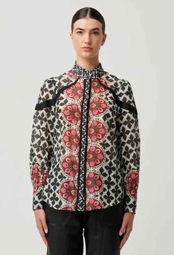 once was - astrid panel shirt | country tapestry - Image 3