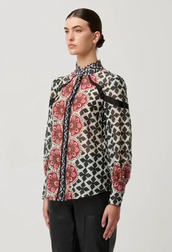 once was - astrid panel shirt | country tapestry - Image 2