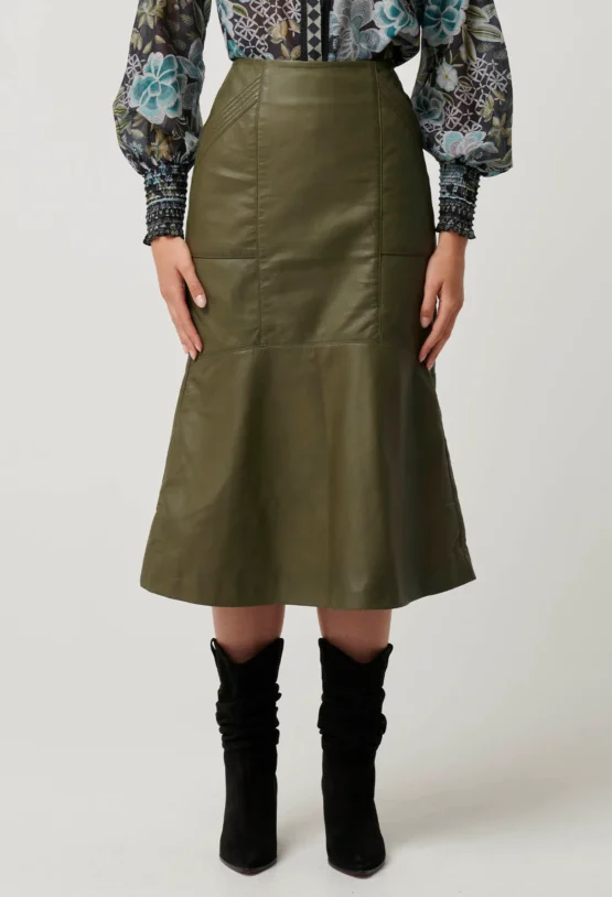 once was - mabel skirt | moss - Image 3