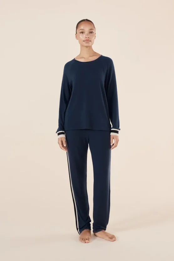 gingerlilly - Alison sporty long lounge set | Navy