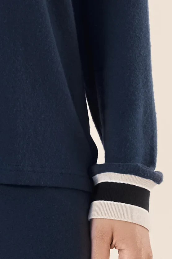 gingerlilly - Alison sporty long lounge set | Navy - Image 3