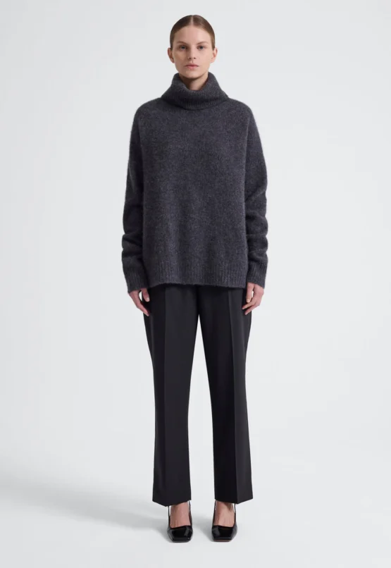 jac + jack - hayward sweater | charcoal