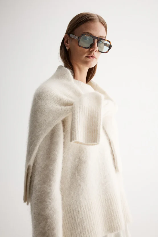 elka collective - tallulah knit | ivory