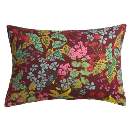 Sage x clare - genevieve pillowcase set | Mahogany