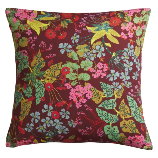 Sage x clare - Genevieve euro pillowcase set | Mahogany