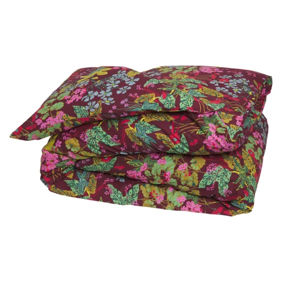 Sage x clare - genevieve quilt cover | Mahogany
