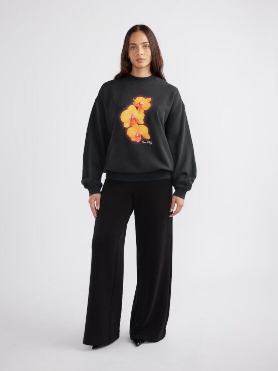 ena pelly - orchid sweatshirt | vintage black - Image 2