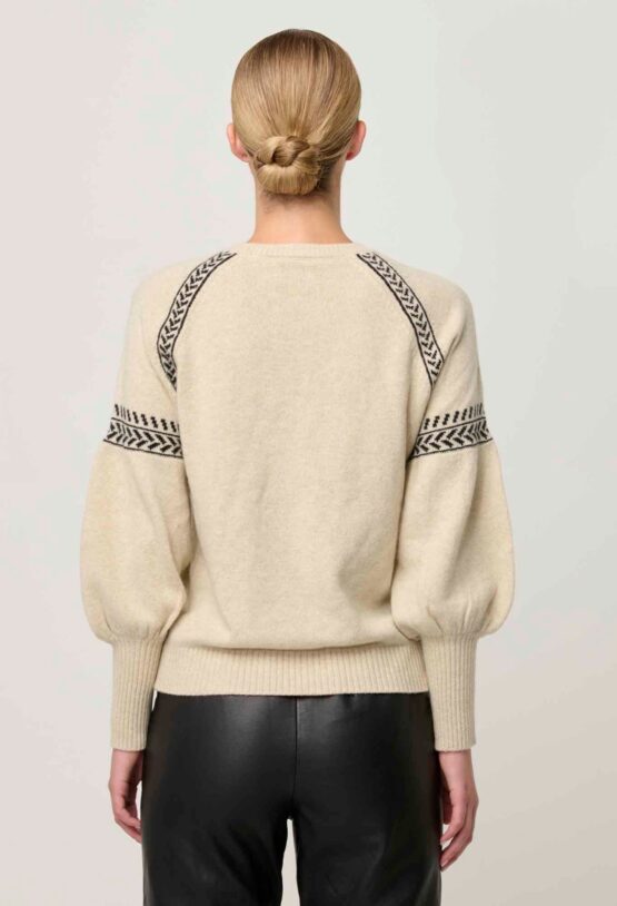 Once was - luna knit top | blanca - Image 4