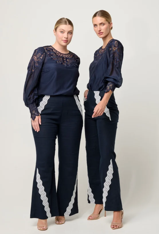 once was - mirador blouse | night sky - Image 2