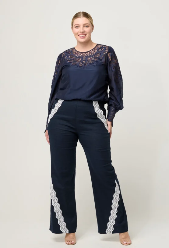 once was - mirador blouse | night sky - Image 6