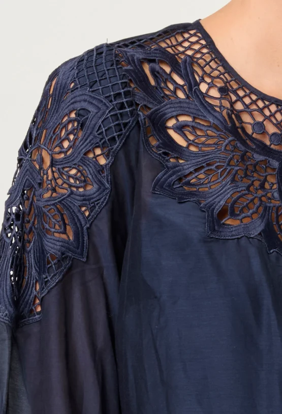 once was - mirador blouse | night sky - Image 5