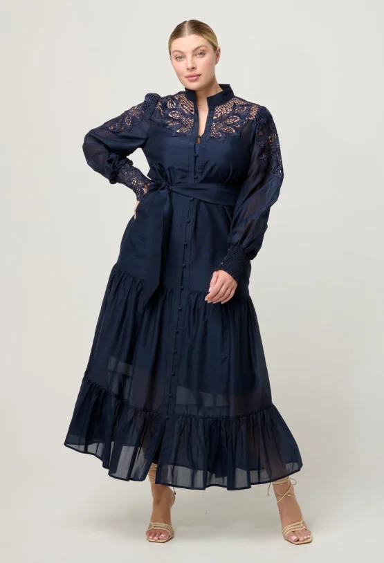 once was - mirador maxi dress | night sky - Image 6