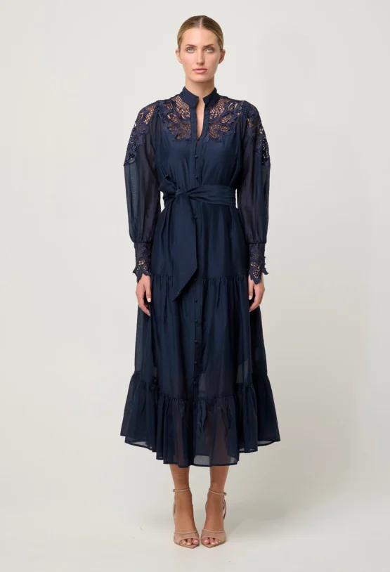 once was - mirador maxi dress | night sky - Image 3