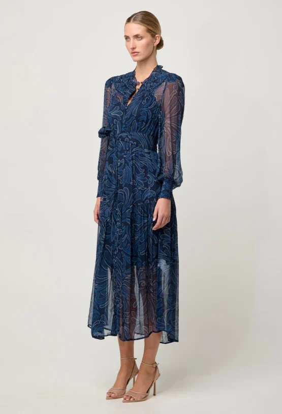 once was - solana midi dress | altamira - Image 2